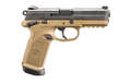 FN FNX-45 4.5" FDE/BLK 3 MAG MS 10RD - for sale